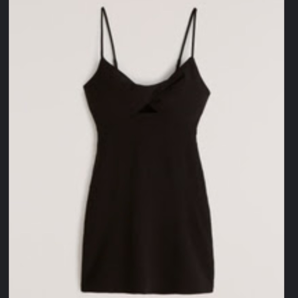 NWT Abercrombie Twist Front Cutout Mini Dress XS